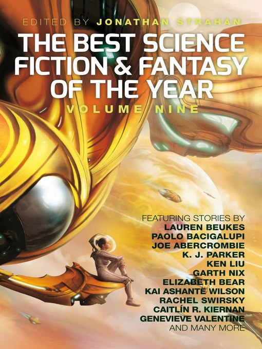 Couverture de The Best Science Fiction and Fantasy of the Year, Volume Nine